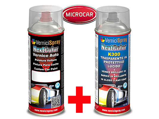 Automotive touch up kit spray MICROCAR M.GO