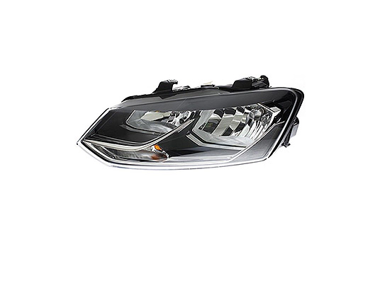 Front Headlight Left side Electric with Motor AUDI / VOLKSWAGEN POLO